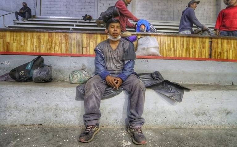 Instalan albergue en Iztapalapa para atender a caravana migrante